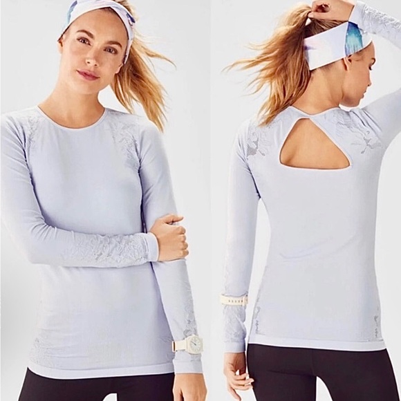 Fabletics Elise Seamless Long Sleeve Top - Picture 1 of 7
